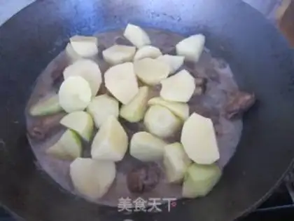 Make Potato chicken step 13
