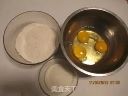 Make Steam cake step 0