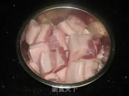 Make Secret red meat step 1