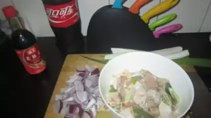 Make Coke chicken legs step 2
