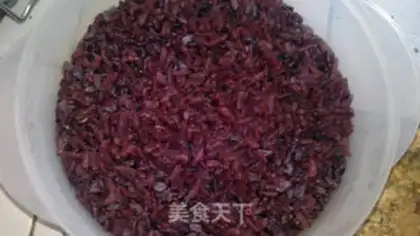Make Black rice wine step 6