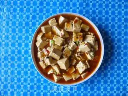 Make Spicy tofu step 4