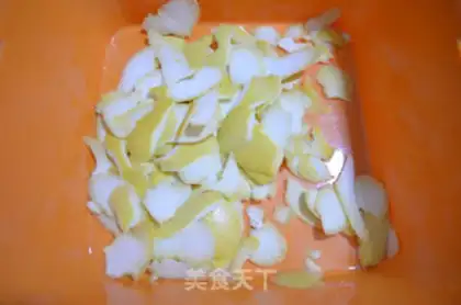 Make Honey tea step 1