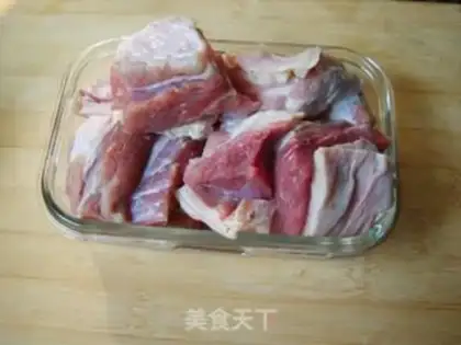 Make The radish stew step 0