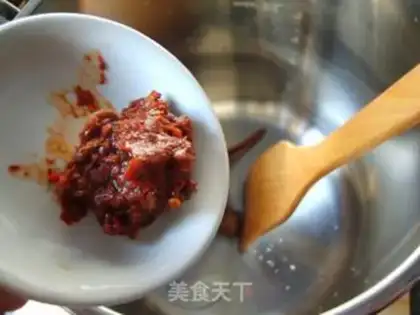 Make The radish stew step 2
