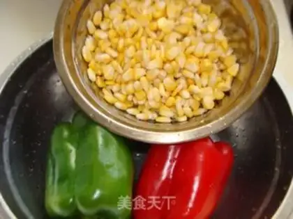 Make Corn pastry step 0