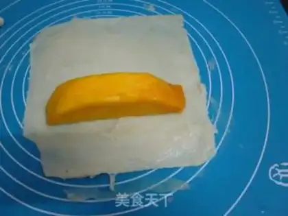 Make Mango rolls step 5