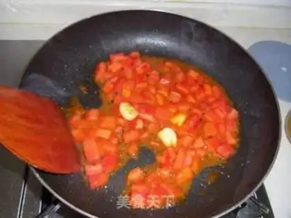 Make Tomato steamed eggs step 3