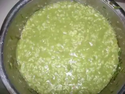 Make Peanut spinach porridge step 5