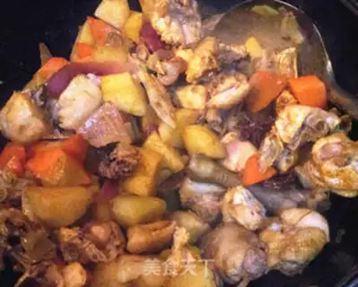 Make Curry chicken step 4