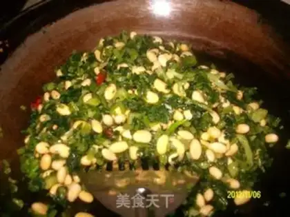 Make ♪ And the red, red beans in the snow ♪ step 8