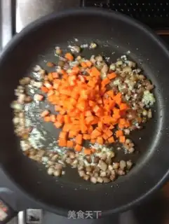 Make Shrimp, white sauce, rice step 9