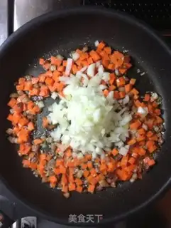 Make Shrimp, white sauce, rice step 10