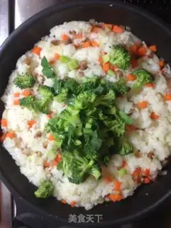 Make Shrimp, white sauce, rice step 13
