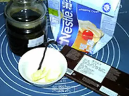 Make Vanilla truffle step 0
