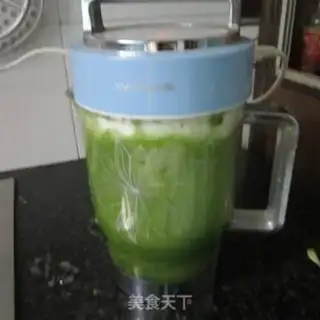Make Green pancakes step 1