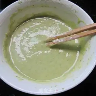 Make Green pancakes step 4