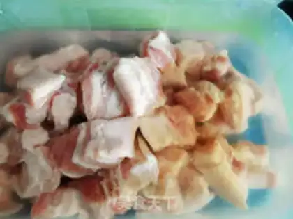 Make Bean radish step 1