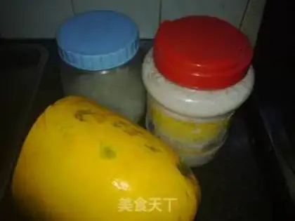 Make Homemade papaya sauce step 0