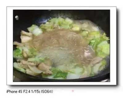 Make A cabbage curry fan step 3