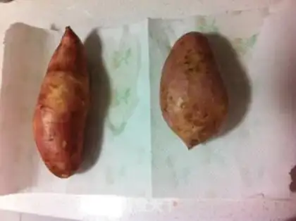 Make Roasted potatoes step 1