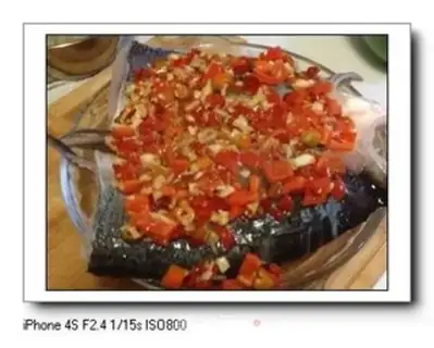 Make Scratch the fish head step 2