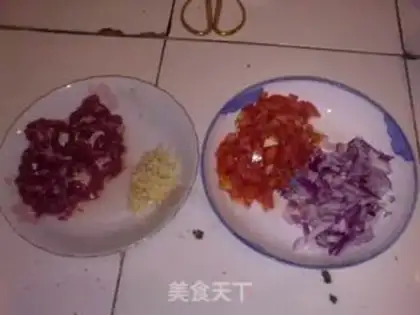 Make Black pepper ketchup pasta step 1