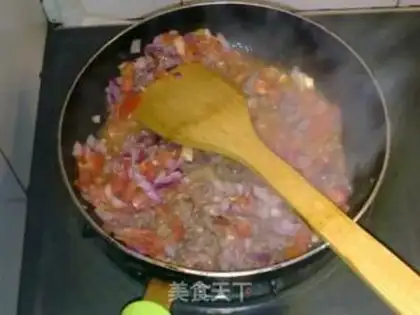 Make Black pepper ketchup pasta step 3