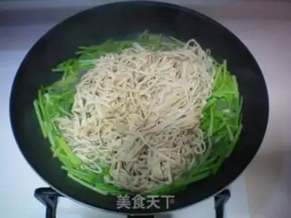 Make The celery is fried step 10