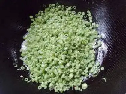 Make Soybeans fried eggs step 6