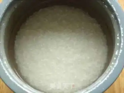 Make Homemade rice cake step 1