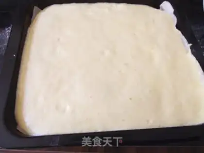 Make Cranberry sponge cake step 6