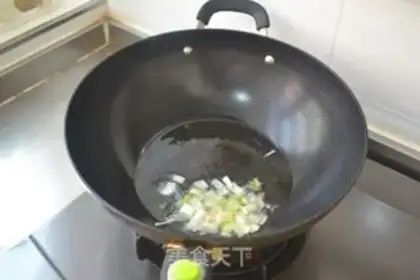 Make Ham McNuggets fried rice step 2
