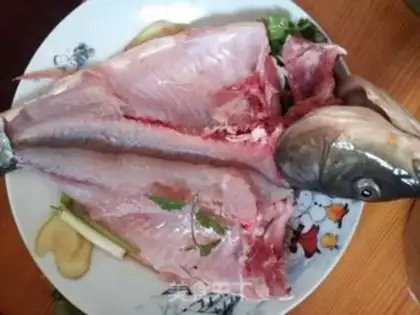 Make Homemade fish step 1
