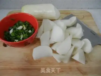 Make The radish lamb step 3