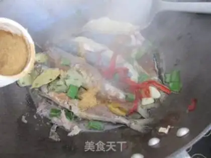 Make Red-burned mackerel step 7
