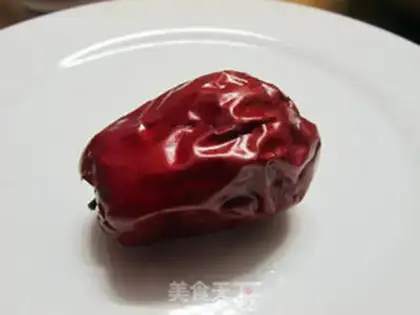 Make ♪ Red dates smooth almonds ♪ step 1