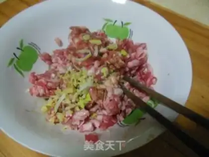 Make Shrimp sausage powder step 1
