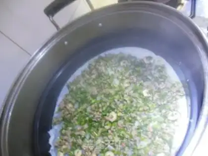 Make Shrimp sausage powder step 4