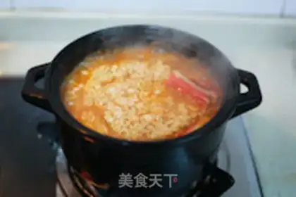 Make Cheese troop soup step 8