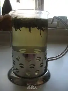 Make Green tea with vanilla step 1