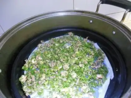 Make Shrimp sausage powder step 12