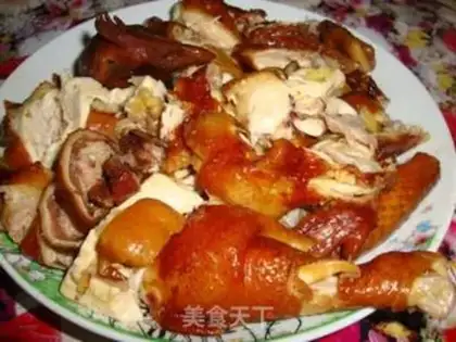 Make Original rose chicken step 6