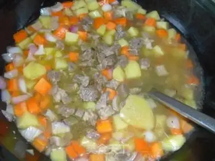 Make Curry beef step 4