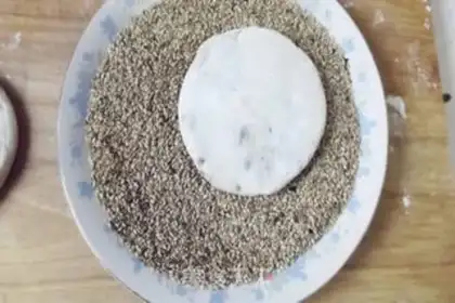 Make Soy sauce pancakes step 12