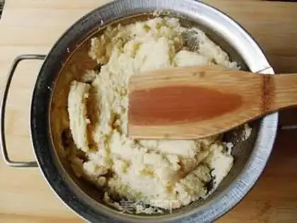Make Soybean radish silkballs step 3