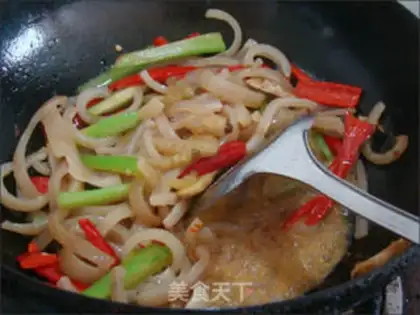Make Spicy pig skin step 6