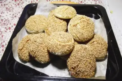 Make Soy sauce pancakes step 16