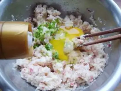 Make Soybean radish silkballs step 11