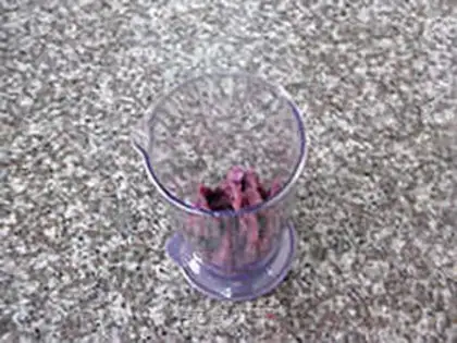 Make Purple shake step 2